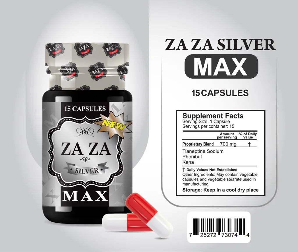 Zaza MAX Silver 15 capsules