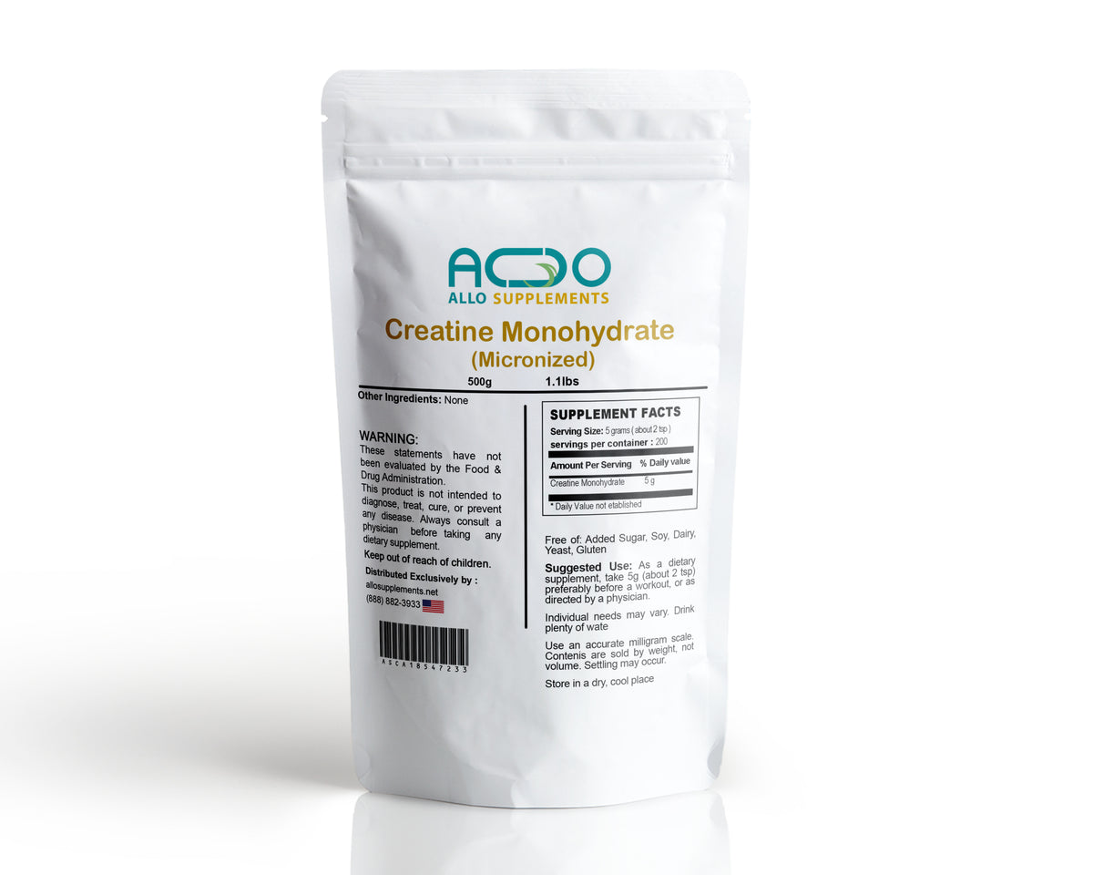 Criten Creatine Monohydrate (Micronized) – AlloSupplements