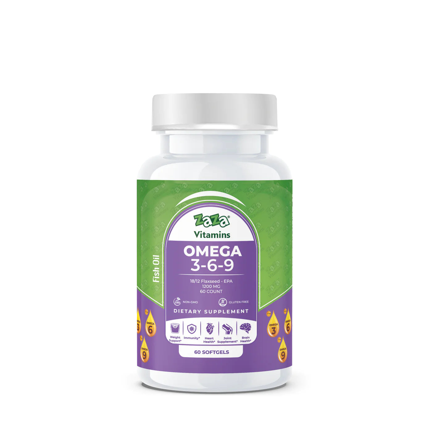 Omega3 6 9 - 60 SOFTGELS 1200mg