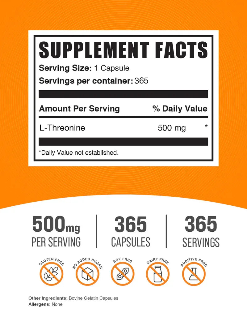 L Threonine Capsules