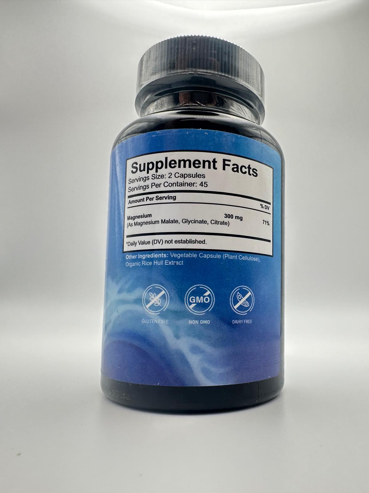 A High Absorption Triple Magnesium Complex 300mg.