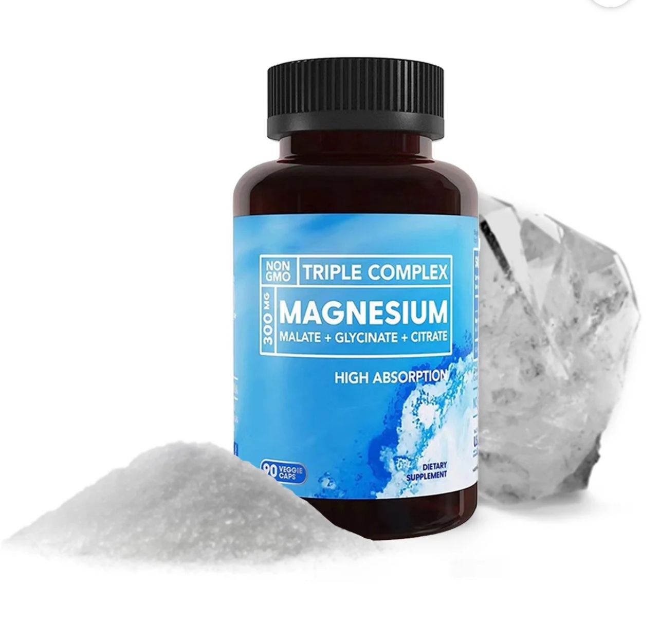 A High Absorption Triple Magnesium Complex 300mg.