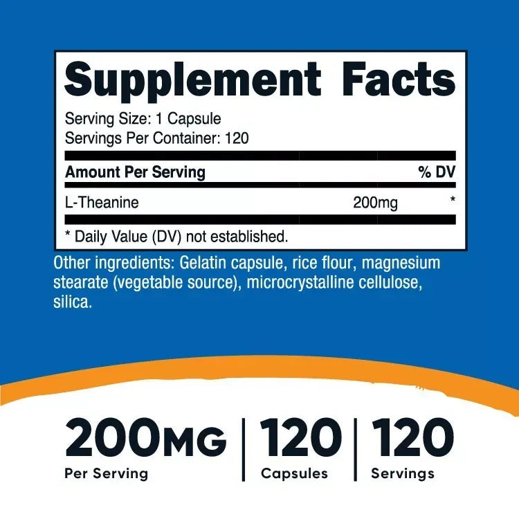 Nutricost L-Theanine 200mg